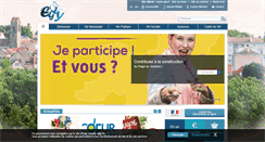 Desktop Screenshot of mairie-egly.fr